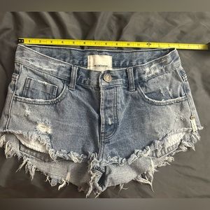 One teaspoon Jean shorts